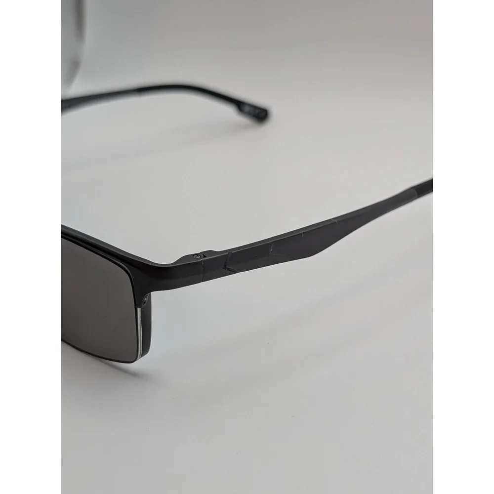 Gargoyles G Sport DG0124 Sparse Gunmetal Rectangular Sunglass Frames 52-18-140